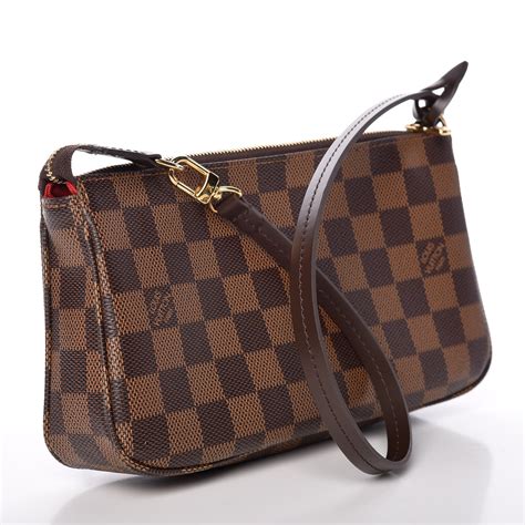 pochette louis vuitton damier femme|Louis Vuitton Pochette damier ebene.